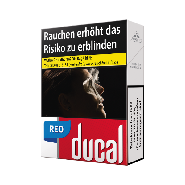 Ducal Red Big 8 x 24 Zigaretten Ducal Red Big 8 x 24 Zigaretten